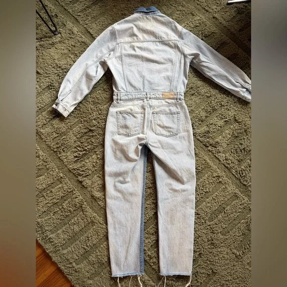 IRO Paris Denim Jumpsuit